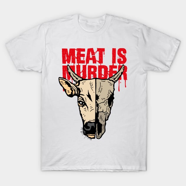 Meat is Murder T-Shirt by pontosix